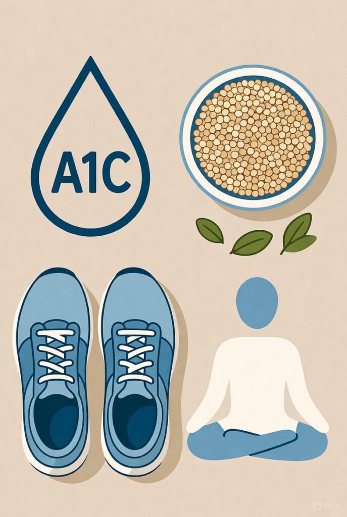 دليل محيط الصحة الشامل للسيطرة على السكر التراكمي (HbA1c)