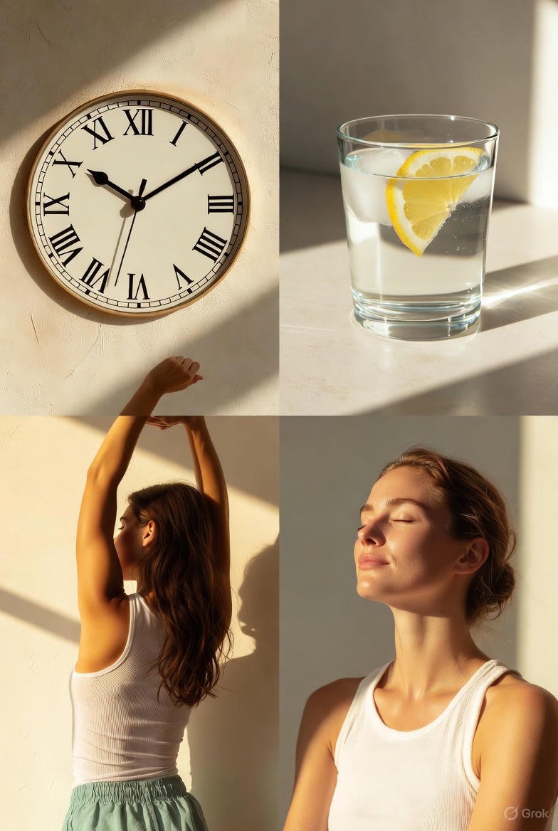 وداعاً للخمول الصباحي روتين سريع ومنظم برعاية محيط الصحة