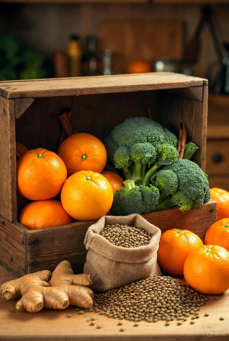 قائمة تسوق شتوية للأطعمة الحارقة للدهون